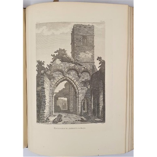 444 - Grose, Francis. Antiquities of Ireland. 1791. 2 vols. Vol 1, 140 plates, vol 2, 126 plates all in su... 