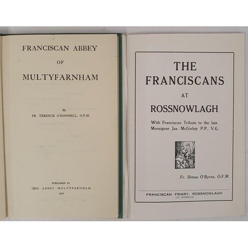 630 - Father Terence 0'Donnell 0.F.M. Franciscan Abbey of Multyfarnham. 1951. 1st. Illustrated. Ephemera i... 