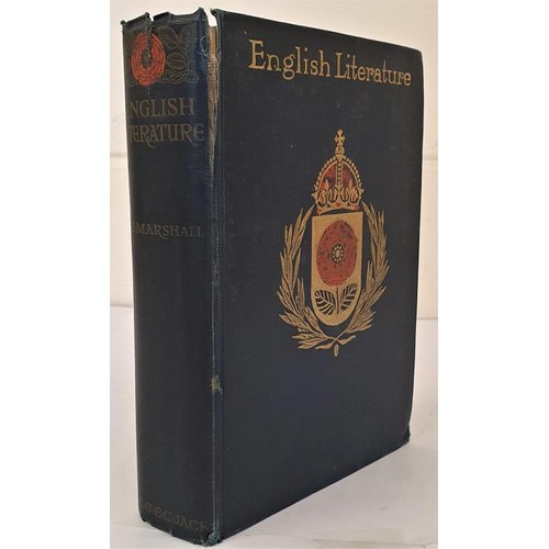 633 - Marshall. English Literature. 1909. Signed by Bean deValera. Inscription on front end paper: ‘Sinead... 