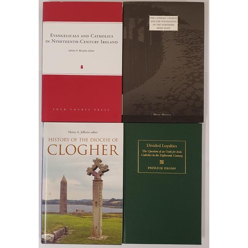 636 - Jefferies, History of the Diocese of Clogher, 8vo, dj, 2005. Harris, The Catholic Church and the Fou... 