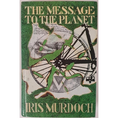 637 - THE MESSAGE TO THE PLANET Murdoch, Iris SIGNED Published by Chatto & Windus, 1989, SIGNED 1st ed... 