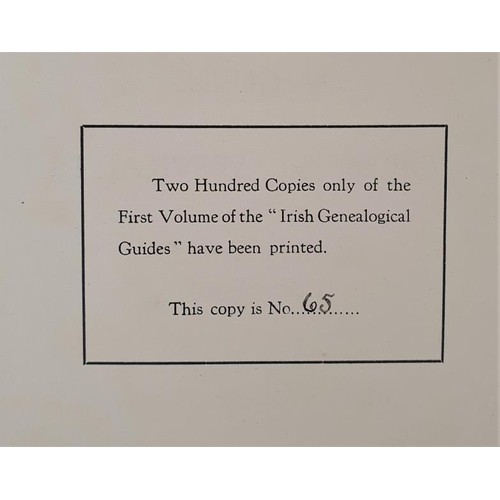 649 - Rev. Wallace Clare. Irish Genealogical Guides - A Guide to Copies & Abstracts of Irish Wills. Vo... 