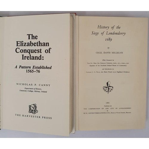 651 - Nicholas Canny, The Elizabethan Conquest of Ireland, 1565-1576, 8vo, dj; scarce and much sought afte... 