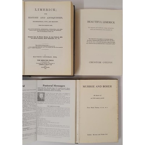 705 - Limerick Interest: History of Limerick by Maurice Lenihan,1991. HB DJ; Beautiful Limerick by Criosto... 