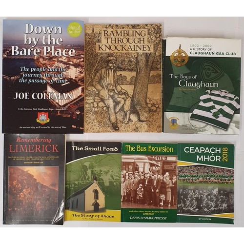 706 - Limerick Interest; A History of Claughaun GAA Club 1902-2002 by Sean Murphy; Rambling Through Knocka... 