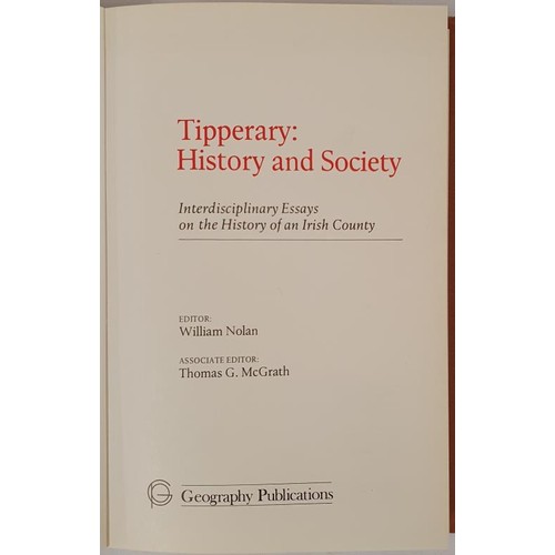7 - Tipperary: History and Society Interdisciplinary Essays on The History of an Irish County. Edited by... 