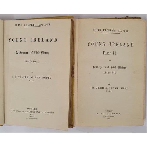 11 - Young Ireland : a fragment of Irish history, 1840-45 / by the Hon. Sir Charles Gavan Duffy Complete ... 