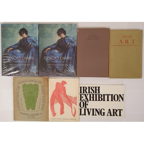 30 - Art: Elizabeth Rivers-Memorial Exhibation,1966; Irish Art,with illustrations by Jack B Yeats,Louis L... 
