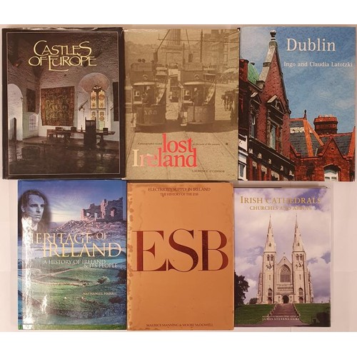 39 - Irish Interest: Heritage of Ireland- a history of Ireland and its people by Nathaniel Harris plus 5 ... 
