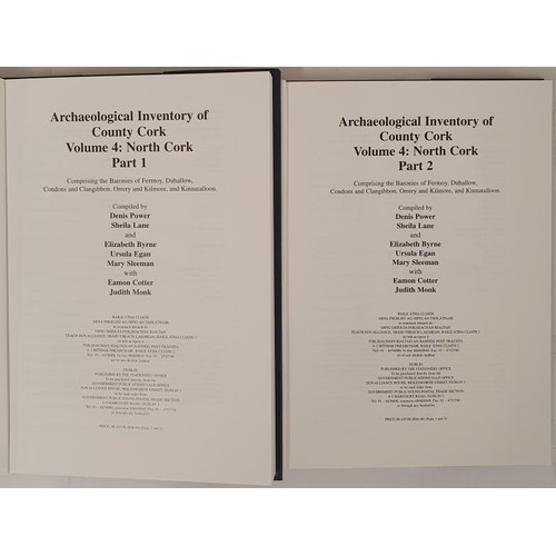 61 - Archaeological Inventory of North Cork, Fermoy, Duhallow, Condons and Clongibbon, Orrery and Kilmore... 