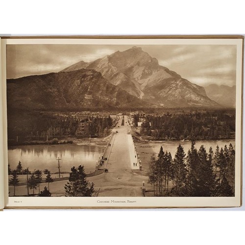 80 - Rocky Mountains of Canada. A series of 24 Sepia Vandyck photogravures