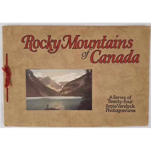 80 - Rocky Mountains of Canada. A series of 24 Sepia Vandyck photogravures