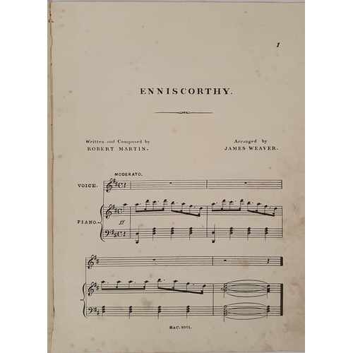 89 - Enniscorthy. Sung by Mr. E. J. Lonnen. Written and Composed by Robert Martin. London, Hopwood. Circa... 