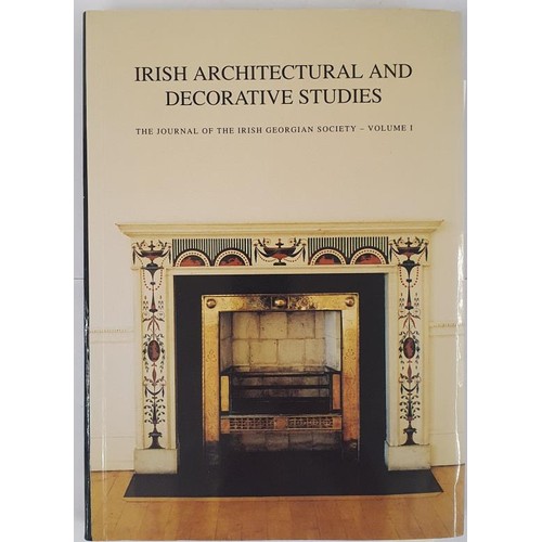 96 - Irish Georgian Society Journal, Irish Architectural and Decorative Studies, Vol 1, 1998 to Vol 14, 2... 