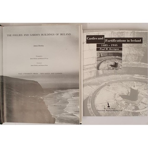 122 - The Follies and Garden Buildings of Ireland by James Howley. Yale. Related photos adhered within and... 