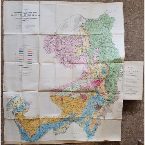 129 - J.E. Portlick. Report on the Geology of the County of Londonderry and parts of Tyrone and Fermanagh.... 