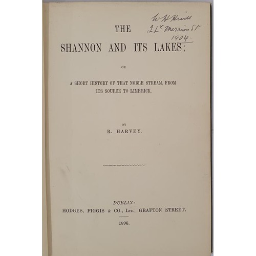 154 - The Shannon and It's Lakes or a Short History of that Noble Stream from its Source to Limerick by R.... 