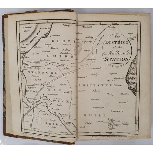 185 - Mr. Marshall. The Rural Economy of the Midland Counties. 1796. Complete in 2 volumes. Folding map, C... 