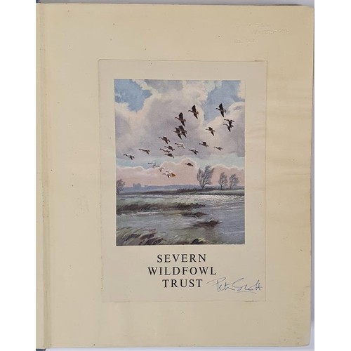 201 - Peter Scott, Morning Flight, a Book of Wildfowl, folio/quarto, 1941; with col paste down of Severn W... 