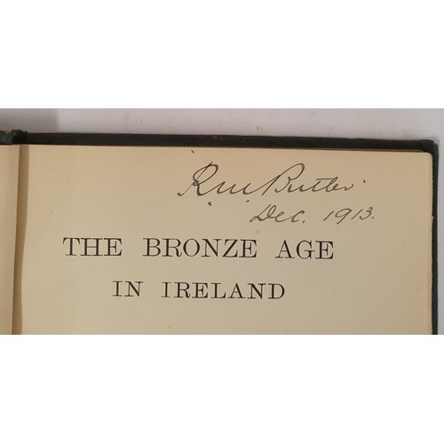 207 - Irish Interest: The Bronze Age in Ireland by George Coffey with the signature of Rudolf Maximilian B... 