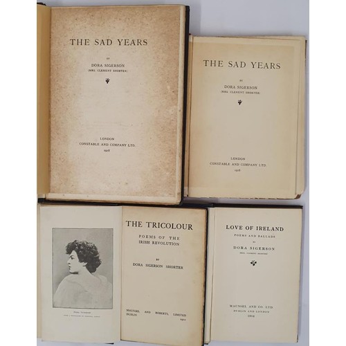 231 - Dora Sigerson: The Sad Years'1918 ( of this edition with illustrations fifty copies have been printe... 