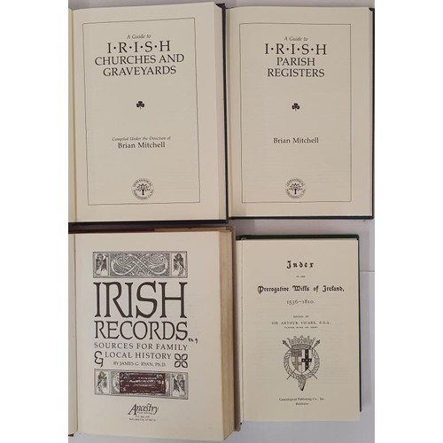 234 - Index to Prerogative Wills of Ireland 1536-1810 by Vicars. 1997; Guide to Irish Churches and Graveya... 