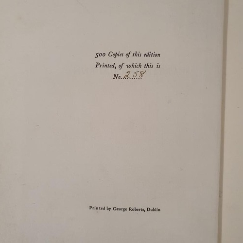 253 - EARTH OF CUALANN; With Twenty-One Designs by the Author Campbell, Joseph (MacCathmhaoil, Seosamh) Pu... 