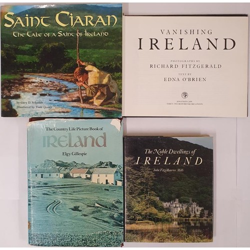 261 - Irish Interest: Saint Ciaran-The Tale of a Saint in Ireland by Gary D Schmidt plus 3 others (4) Ex L... 