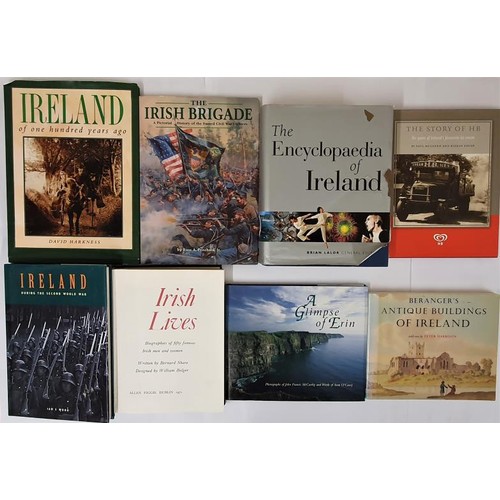 336 - Irish Interest:Irish Lives-biographies of fifty famous Irish men and women by Bernard Share,1971 plu... 