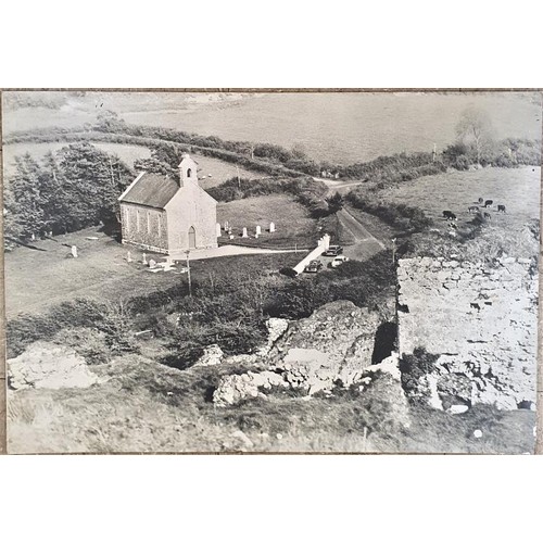 341 - A collection of large format photographs of Georgian buildings in the Midlands including emo Court, ... 