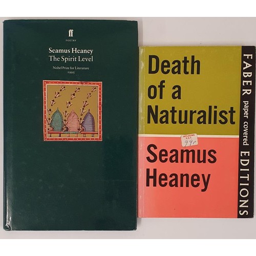 342 - Seamus Heaney: The Spirit Level SIGNED with the inscription 