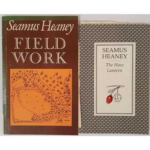 344 - Seamus Heaney: Field Work SIGNED with the inscription 