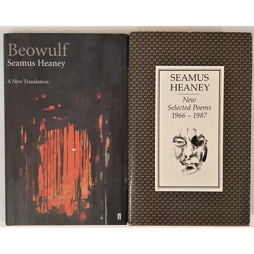 353 - Seamus Heaney: Beowulf 1st Ed,1999: New Selected Poems 1966-1987, 1st Ed (2)