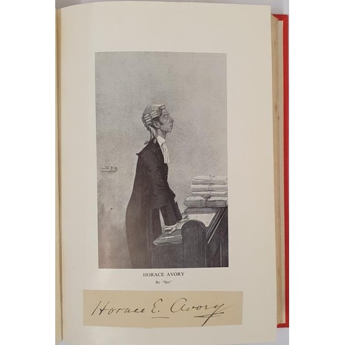 360 - H.M. Hyde. The Trials of Oscar Wilde. 1960. With original signature of Horace Avery tipped in undern... 