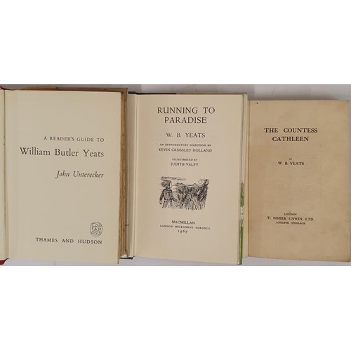 365 - W B Yeats InterestA reader's guide to W.B. Yeats Unterecker, J. Published by Thames & Hudson, 19... 