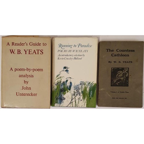 365 - W B Yeats InterestA reader's guide to W.B. Yeats Unterecker, J. Published by Thames & Hudson, 19... 