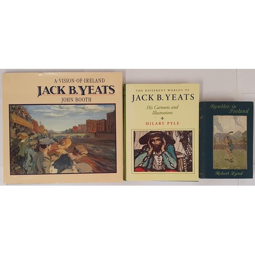 372 - Jack B Yeats. Rambles in Ireland by Robert Lynd. 1912. Colour illustrations by J. B. Yeats including... 