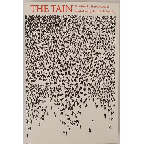 397 - The Tain, translated by Thomas Kinsella with Brush Drawings by Louis le Brocquy