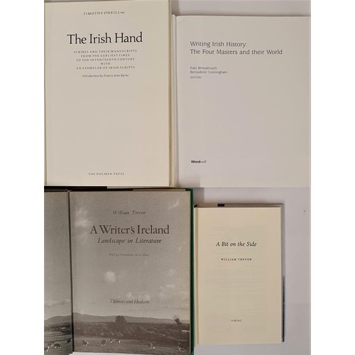 401 - Irish Interest: A Writers Ireland - Landscape in Literature by William Trevor Plus 3 others (4) Ex L... 