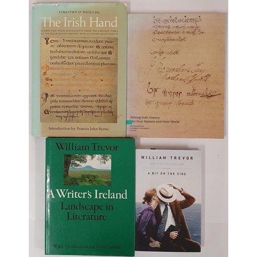 401 - Irish Interest: A Writers Ireland - Landscape in Literature by William Trevor Plus 3 others (4) Ex L... 