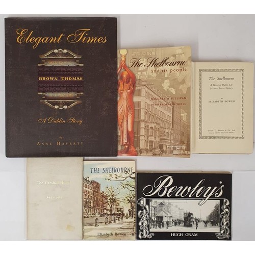 413 - The Gresham, 1865-1965; Bewleys; Elizabeth Bowen, The Shelbourne, 1951 and 1955; Elegant Times, Brow... 