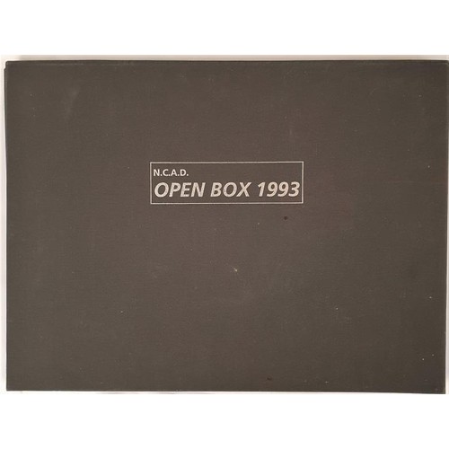 438 - NCAD Open Box 1993. Limited to approximately 20 sets. A collection of 15 etchings, linocuts, lithogr... 