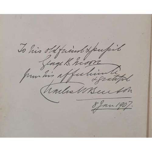 464 - Our Irish Song Birds Benson, Rev. Charles W. SIGNED Published by Hodges Figgis, Dublin, 1901