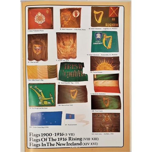 471 - Hayes-McCoy, A History of Irish Flags from earliest times, folio, French flaps, 1979; vg. Newspaper ... 