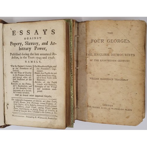 476 - Essays against Popery, slavery, and arbitrary power, published during the late unnatural rebellion, ... 