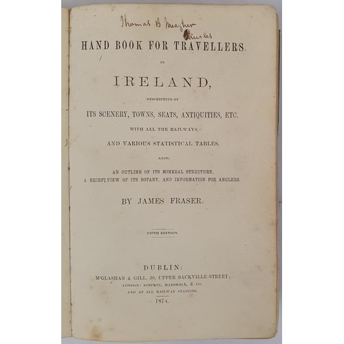 477 - Handbook for Travellers in Ireland Descriptive of Its Scenery, Towns, Seats, Antiquities, Etc. ; Wit... 