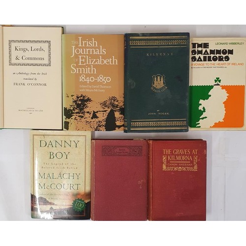 484 - Irish Interest: Kings, Lords and Commons translated by Frank O'Connor; The Shannon Sailors-Voyage to... 