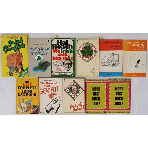 487 - Irish Interest: Collection of Irish Joke/Humour related books (11)