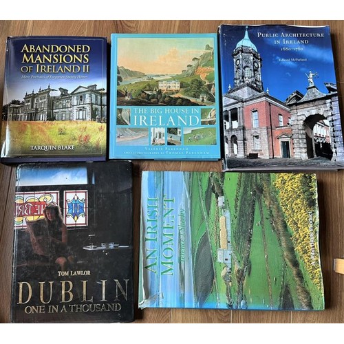 651 - Five Coffee Table Irish Books - The Big House in Ireland by Valerie Pakenham, Abandoned Mansions of ... 