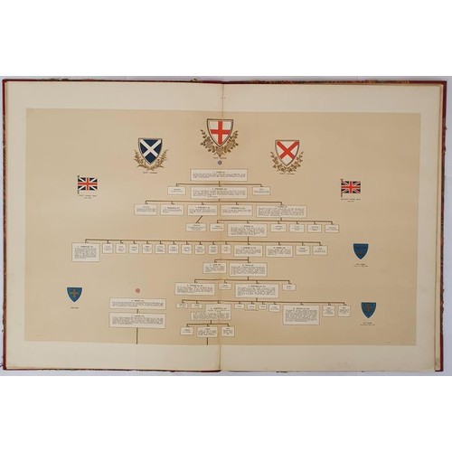 655 - Chronological Historical and Heraldic Charts- Royal House of England from King Egbert to the Present... 